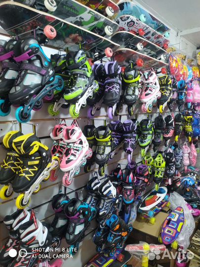 Детские ролики и защита