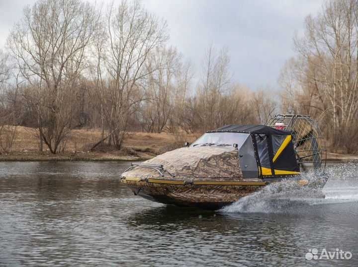 Аэролодка Alligator Raptor 590 с автономной печкой