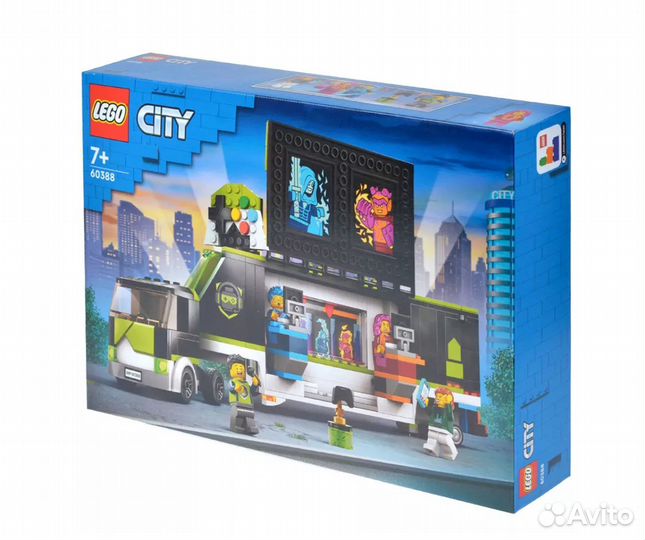 Конструктор lego City: Геймерский грузовик для тур