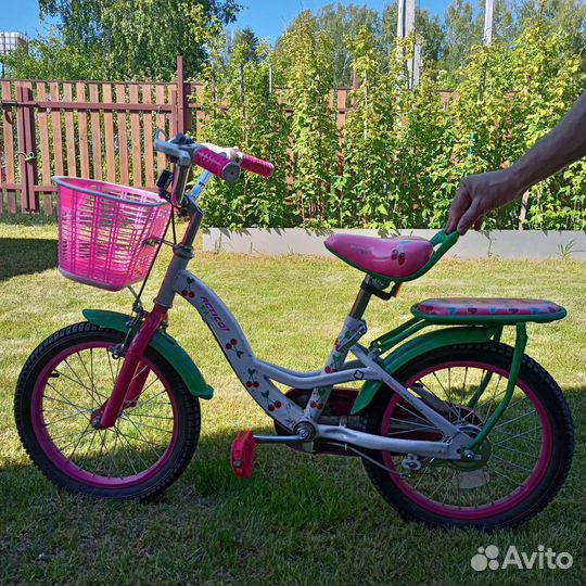 Детский велосипед для девочки 16