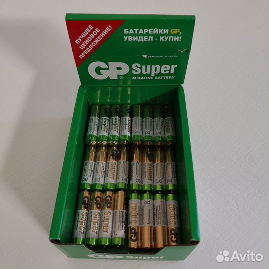 Батарейки AA, AAA, 6F22