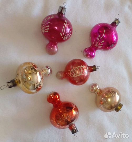 Елочные игрушки СССР одним лотом