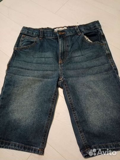 Шорты джинсовые на мальчика 158 см