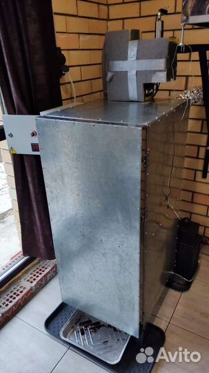 Коптильный шкаф + парогенератор
