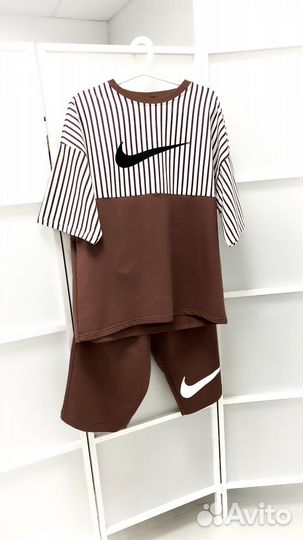Костюм двойка nike шорты + футболка