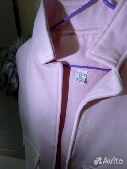 Пальто для девочки 116