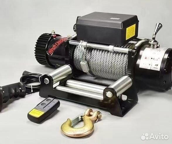 Автомобильный электрическая лебедка 12V