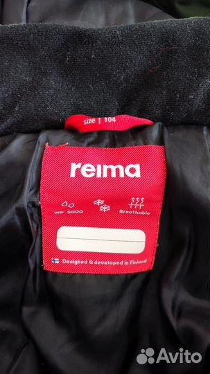 Зимний комбинезон reima 104 + краги