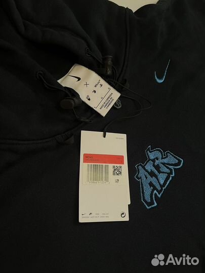 Худи Nike Fleece x Off White Black