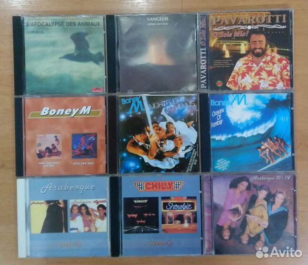 CD диски (не мр3)