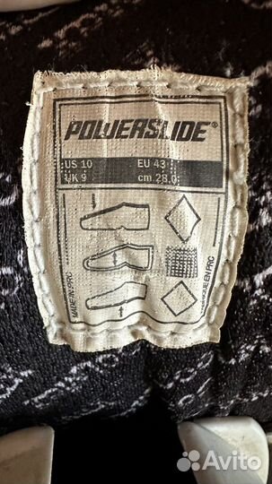 Роликовые коньки powerslide fsk 43 размер