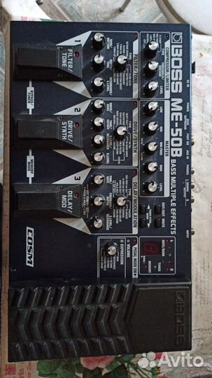 Аналоговый бас гитарный процессор