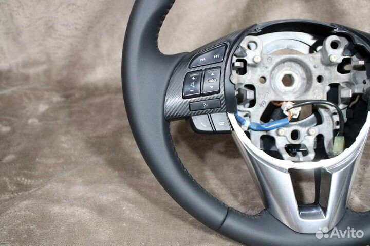 Кожаный руль Мазда 3,Мазда CX5