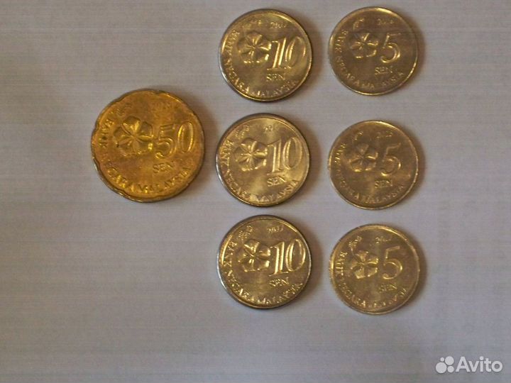 Монеты Малайзия