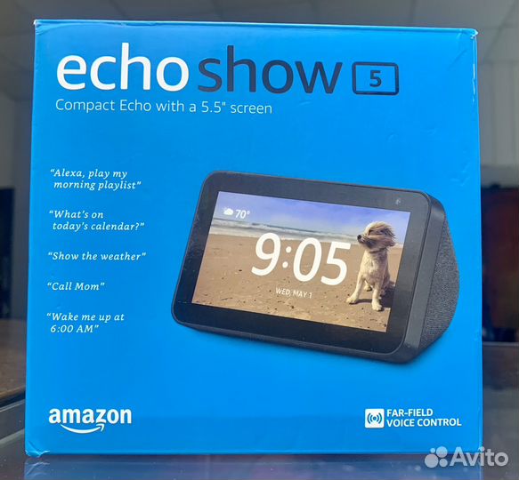 Умная колонка echo show 5 с дисплеем