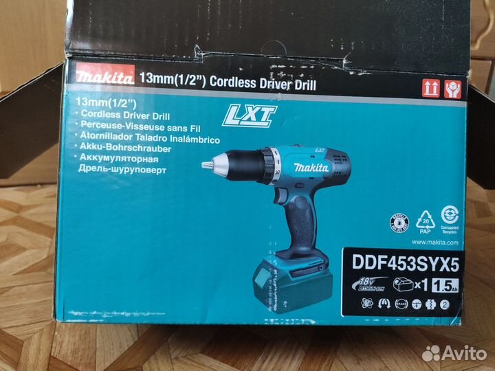 Шуруповерт Makita DDF453