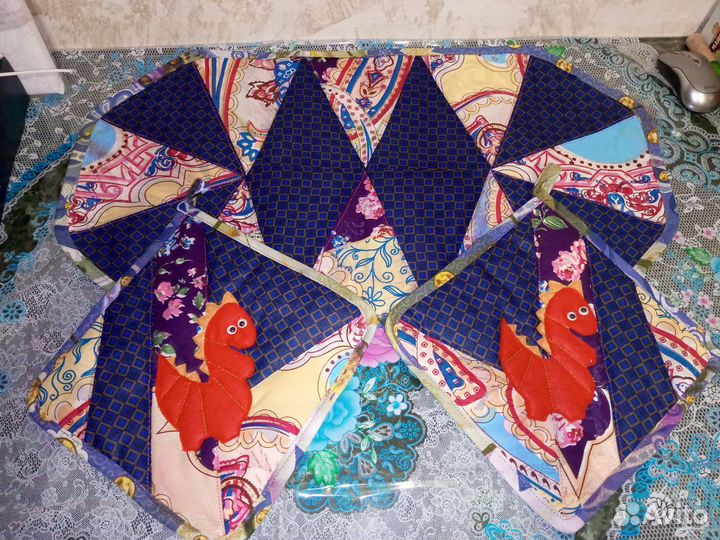 Кухонный набор (2 прихватки и салфетка на стол)