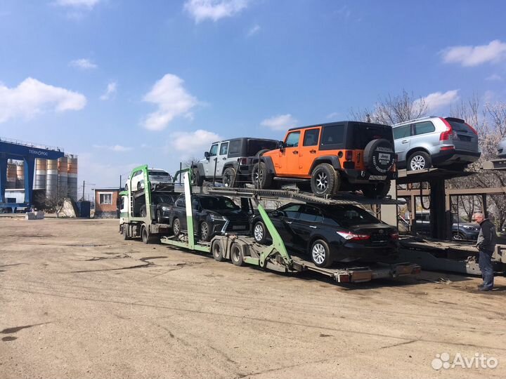 Перевозка автомобилей на автовозе по России