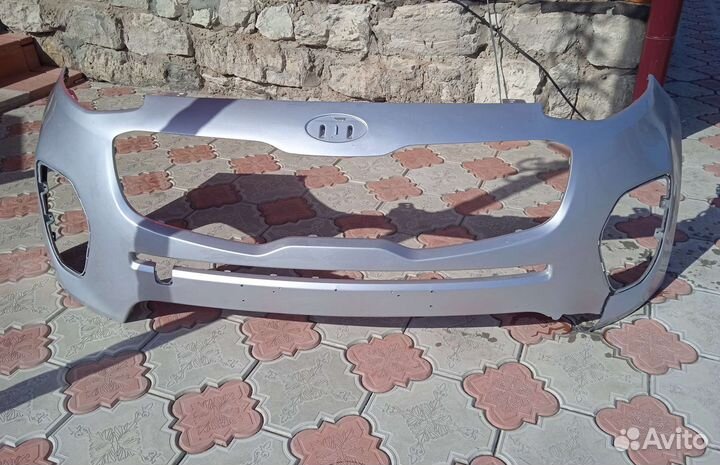 Бампер передний kia sportage 4 бу