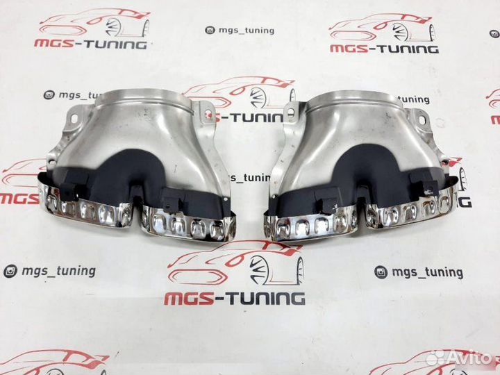 Насадки 63 AMG Chrome на Mercedes GLS-Class X167