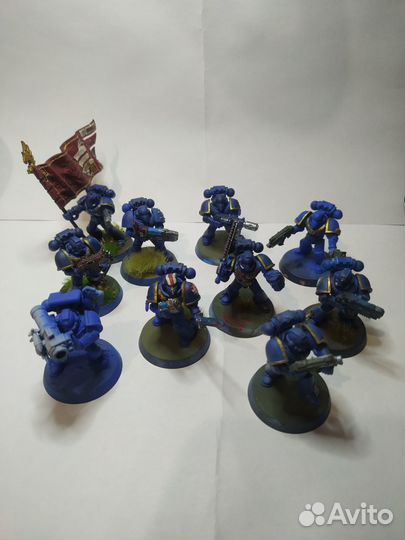 Warhammer 40000 tactical squad