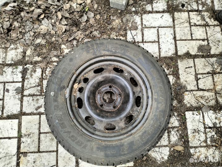 Колесо R15 в сборе зимнее с Opel Omega B