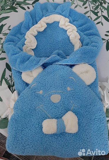 Конверт на выписку для мальчика весна