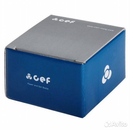 Импеллер шлицевый CEF 161 65x68,2мм посадочное 14,29/16мм 10 лопастей из черного неопрена 23 профиль