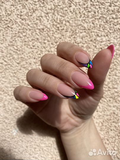 Маникюр педикюр гель лак