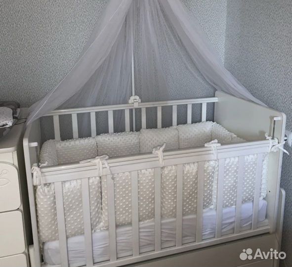 Подушки бортики для детской кровати