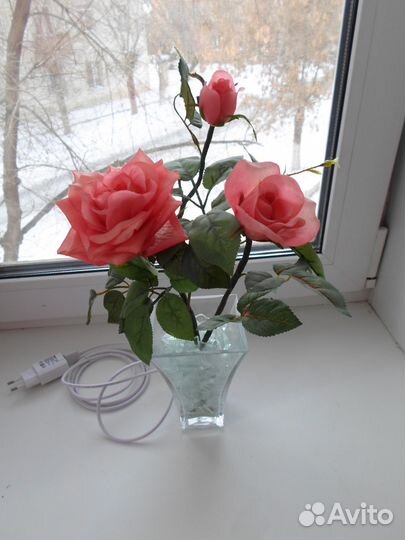 Светящиеся цветы