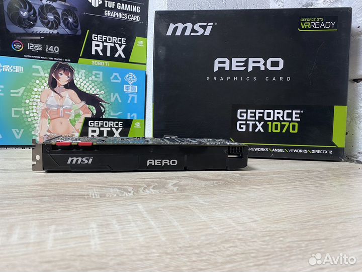 Видеокарта gtx 1070 msi aero