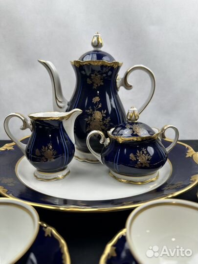 Красивый кофейный сервиз Reichenbach
