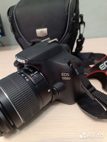 Зеркальный фотоаппарат canon eos 1200d