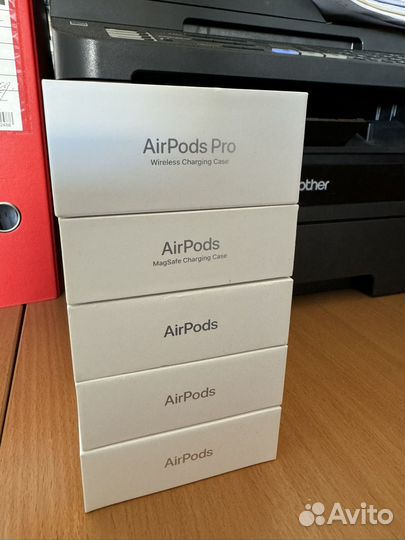 Коробки от оригинальных airpods