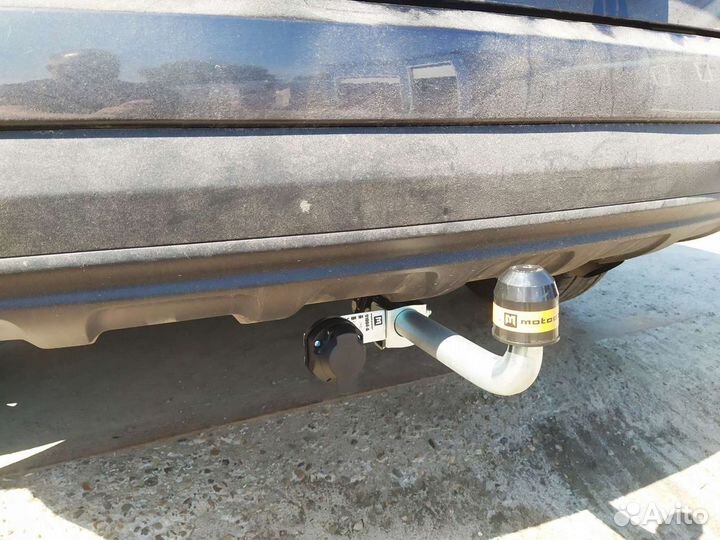 Фаркоп на Kia Sportage 2016-2018 с оцинк. шаром