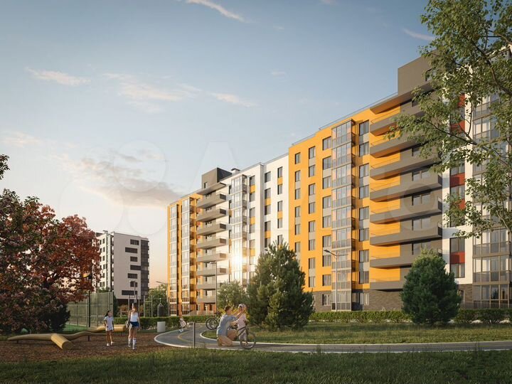 1-к. квартира, 37,4 м², 7/9 эт.