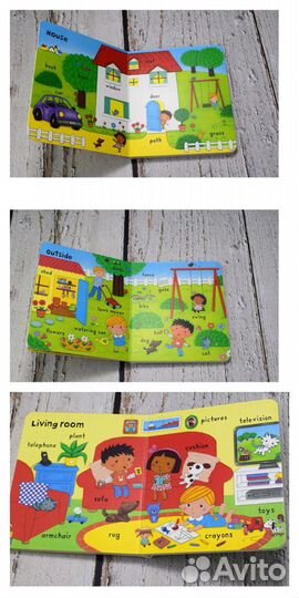 Набор книг Usborne Very First Words