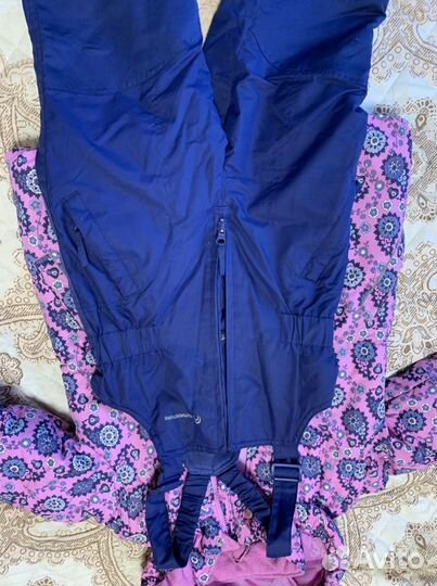 Костюм зимний для девочки с кофтой