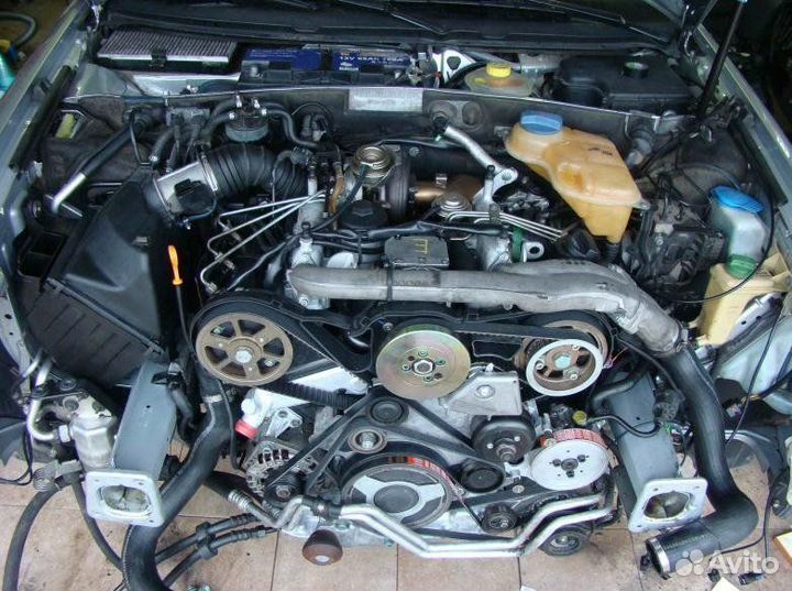 Двигатель по запчастям 2.5 tdi AKE, BAU, BDG, AFB