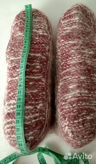 Носки вязаные из собачьей шерсти