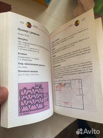 Книга для вязания ключком