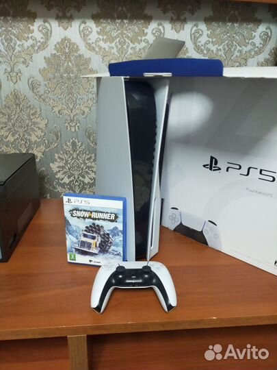 Sony playstation 5 ps5 с дисководом бу