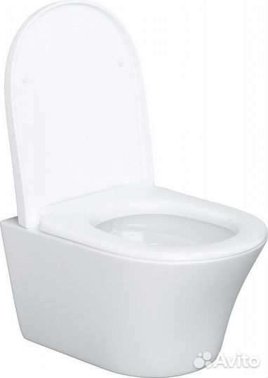 Унитаз подвесной Damixa Skyline DX35C1700SC с сиденьем микролифт, белый