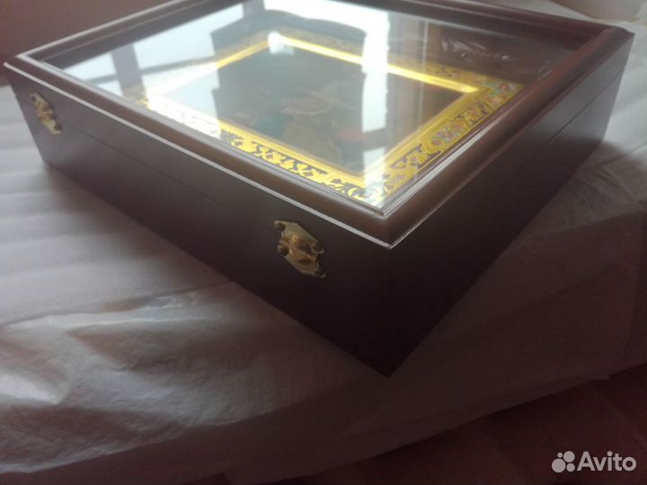 Старая икона вход исуса христа В иерусалим 19 век