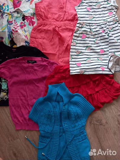 Вещи пакетом для девочки 98 104