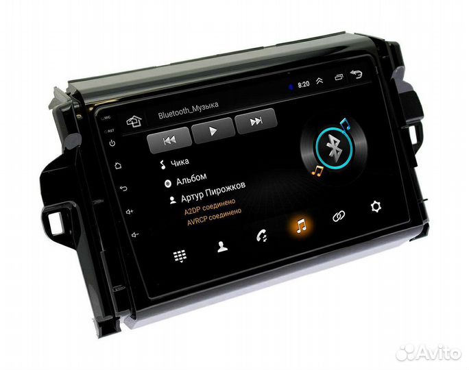 Штатная магнитола Toyota Fortuner 2015+, Android