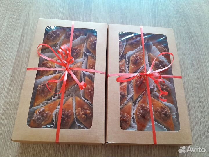 Домашняя пахлава,гогал,шекербура,бадамбура