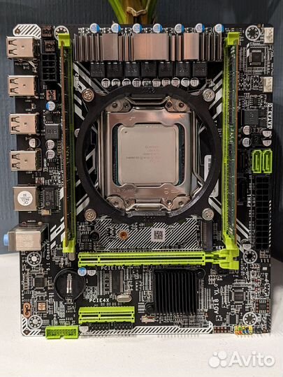 Материнка + Процессор 8/16 Ядер + Оперативка 16Гб