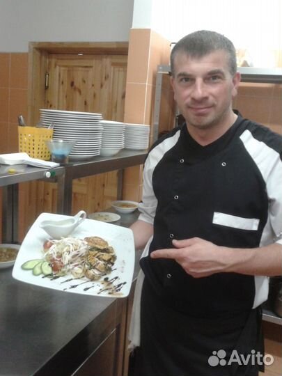 Су-шеф,повар с Проживанием, подработка, кейтеринг